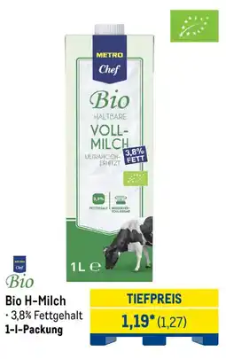 METRO Bio H-Milch Angebot