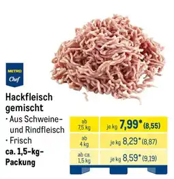 METRO METRO Chef Hackfleisch gemischt Angebot