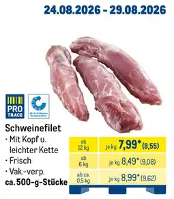 METRO Schweinefilet Angebot