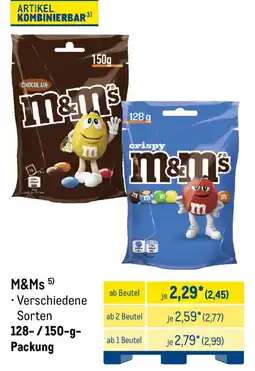 METRO M&Ms Angebot