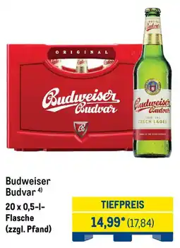 METRO Budweiser Budvar Angebot