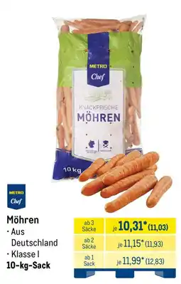 METRO Möhren Angebot
