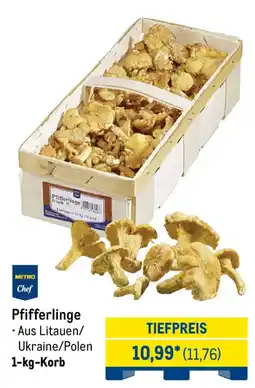 METRO METRO Chef Pfifferlinge Angebot