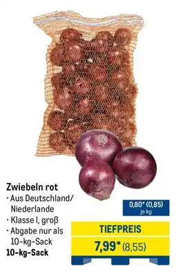 METRO Zwiebeln rot Angebot