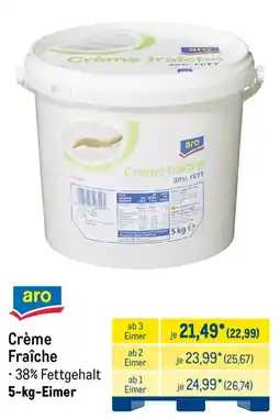 METRO aro Crème Fraîche Angebot