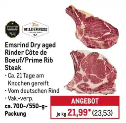 METRO Emsrind Dry aged Rinder Côte de Boeuf/Prime Rib Steak Angebot
