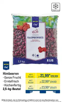 METRO Metro Chef Himbeeren Angebot