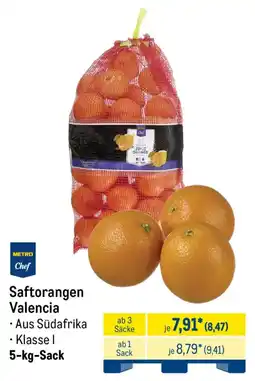 METRO Saftorangen Valencia Angebot