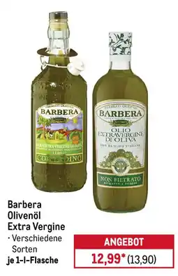 METRO Barbera Olivenöl Extra Vergine Angebot