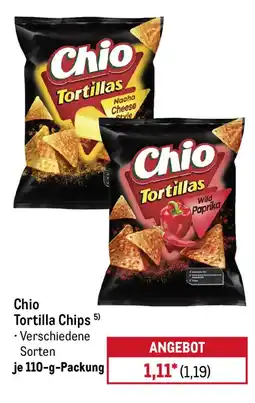 METRO Chio Tortilla Chips Angebot