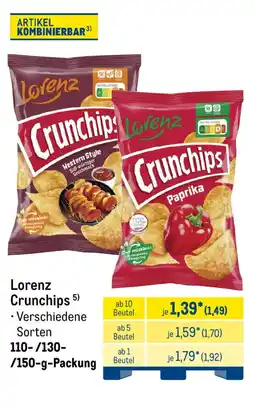 METRO Lorenz Crunchips Angebot