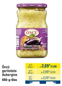 METRO Öncü geröstete Aubergine Angebot
