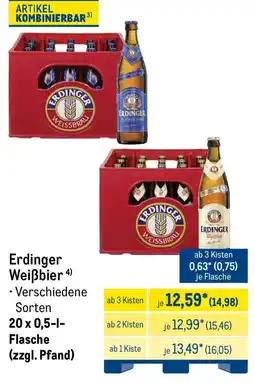 METRO Erdinger Weißbier Angebot