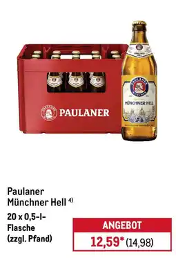 METRO Paulaner Münchner Hell Angebot