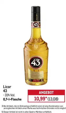 METRO Licor 43 Angebot
