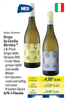 METRO Drops by Cecilia Beretta Angebot