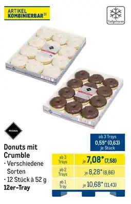 METRO RIOBA Donuts mit Crumble Angebot