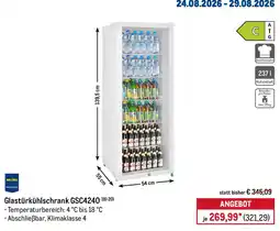 METRO Glastürkühlschrank GSC4240 Angebot