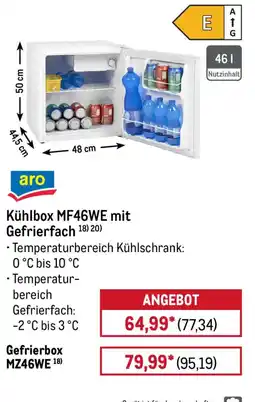 METRO Kühlbox MF46WE mit Gefrierfach Angebot
