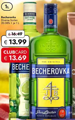 Travel Free Becherovka Angebot