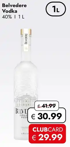 Travel Free Belvedere Vodka Angebot