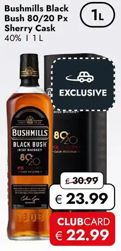 Travel Free Bushmills Black Bush 80/20 Px Sherry Cask Angebot