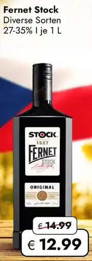 Travel Free Fernet Stock Angebot