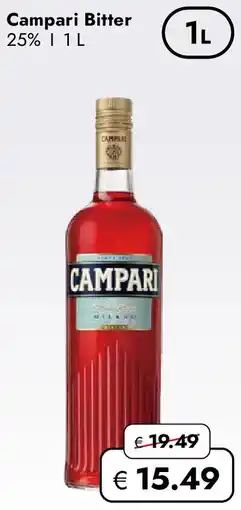 Travel Free Campari Bitter Angebot