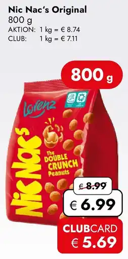 Travel Free Nic Nac's Original Angebot