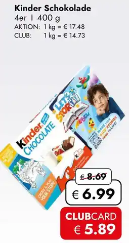 Travel Free Kinder Schokolade Angebot
