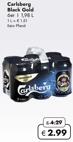 Travel Free Carlsberg Black Gold Angebot