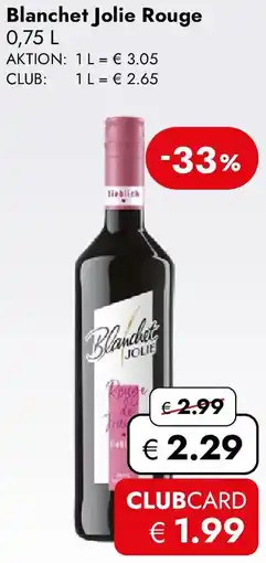 Travel Free Blanchet Jolie Rouge Angebot