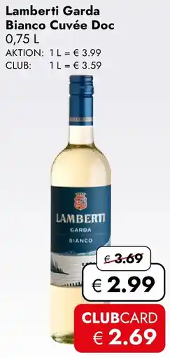 Travel Free Lamberti Garda Bianco Cuvée Doc Angebot