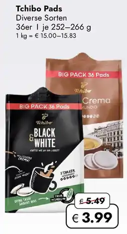 Travel Free Tchibo Pads Angebot