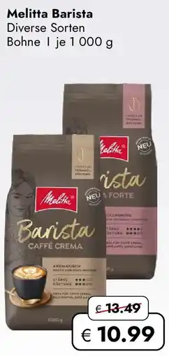 Travel Free Melitta Barista Angebot