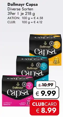 Travel Free Dallmayr Capsa Angebot