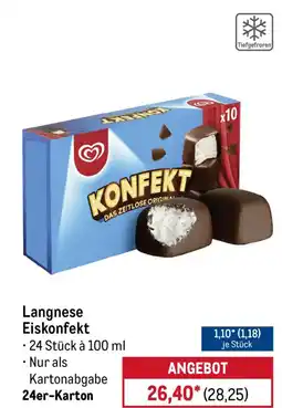 METRO Langnese Eiskonfekt Angebot