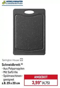 METRO Tarrington House Schneidbrett Angebot