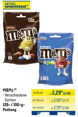 METRO M&Ms Angebot