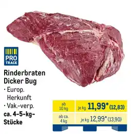 METRO PRO TRACE Rinderbraten Dicker Bug Angebot