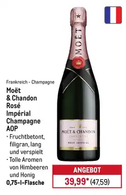 METRO Moët & Chandon Rosé Impérial Champagne AOP Angebot