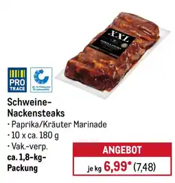 METRO Schweine-Nackensteaks Angebot