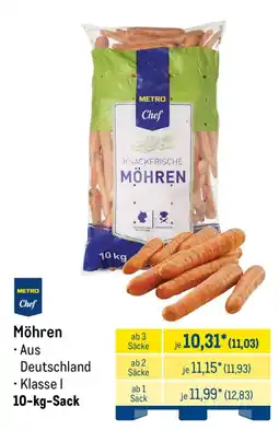 METRO METRO Chef Möhren Angebot