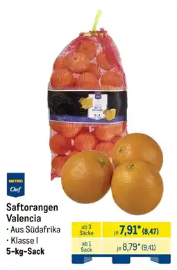 METRO Saftorangen Valencia Angebot