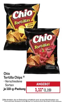 METRO Chio Tortilla Chips Angebot