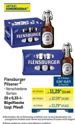 METRO Flensburger Pilsener Angebot