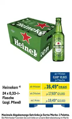 METRO Heineken Angebot
