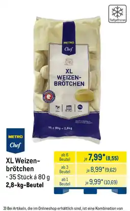 METRO METRO Chef XL Weizen-brötchen Angebot