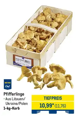 METRO Pfifferlinge Angebot