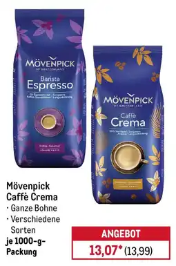 METRO Mövenpick Caffè Crema Angebot